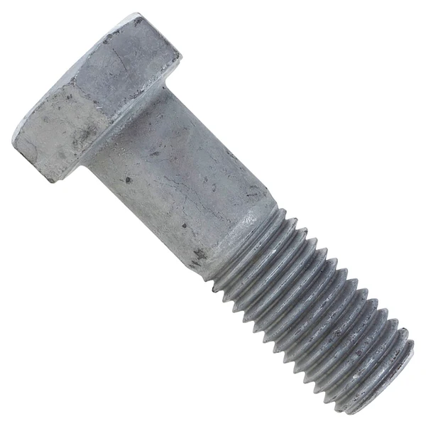 1-1/8" x 3-3/4" Conquest A325 Type 1 Heavy Hex Structural Bolt, Hot Dip Galvanized