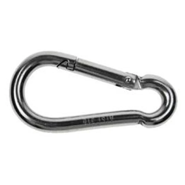 Snap Hook Carabiner - 316 Stainless Steel - 4" Length