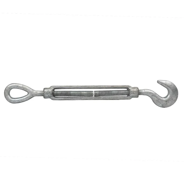3/8" x 6" Hook & Eye Galvanized Turnbuckle