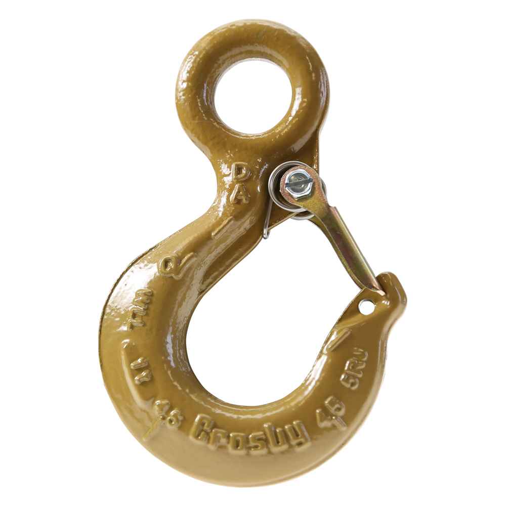 Crosby® L-320AN 22 Ton Alloy Eye Hook w/Latch - 1022468