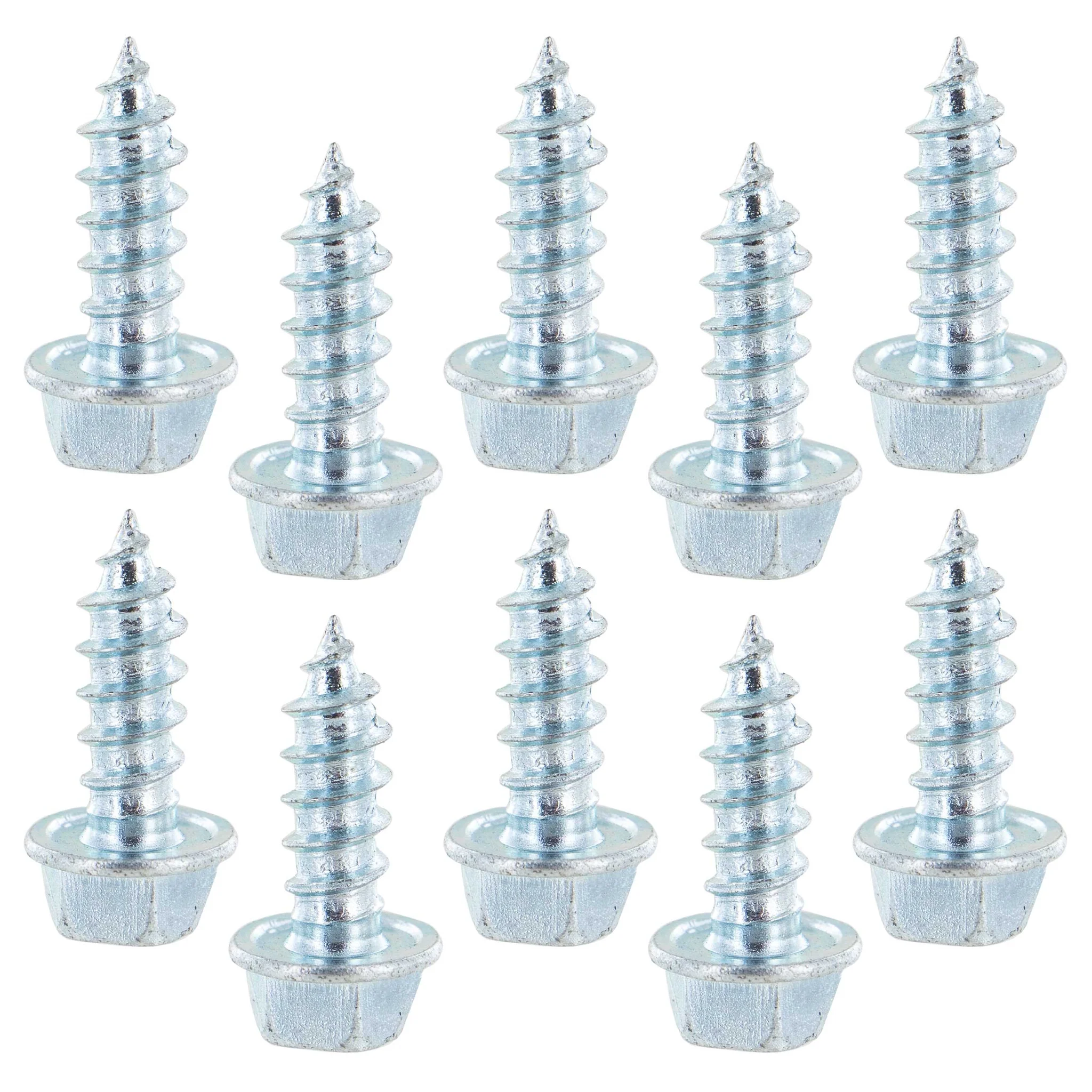 #14 x 3/4" E-Track Hex Head Wood Screw Pack (10 pk)