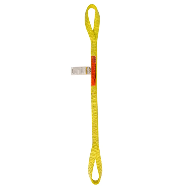Nylon Lifting Sling - Twisted Eye & Eye - 2" x 12' - 4-ply