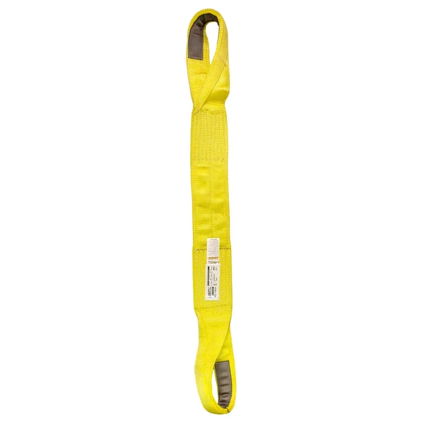 Nylon Lifting Sling - Straight Eye & Eye | Reinforced Eyes - 12" x 12' - 2-ply