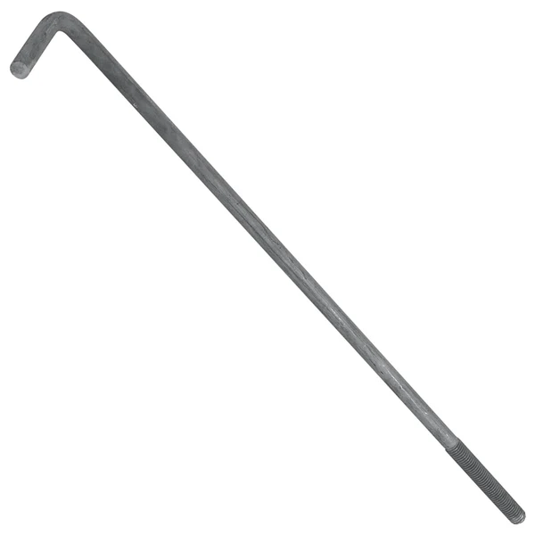 Conquest 5/8" x 24" L-Bolt Foundation Anchor Bolt for Concrete - Hot Dip Galvanized