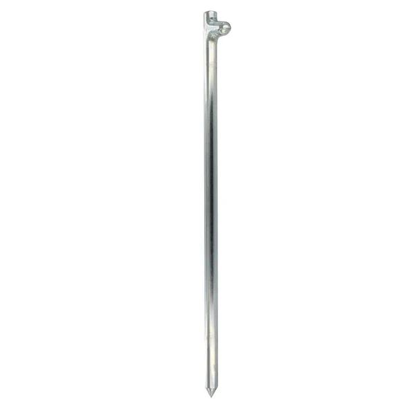 5/8" x 18" Tent Stake - Hot Forged Tent Pin - Clear Zinc Plated