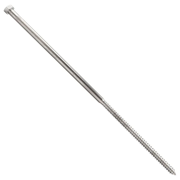 3/8" x 14" Conquest Hex Head Lag Bolt for Wood - 18-8 Stainless Steel