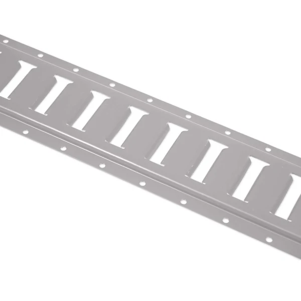 8' Horizontal E-Track Gray Painted