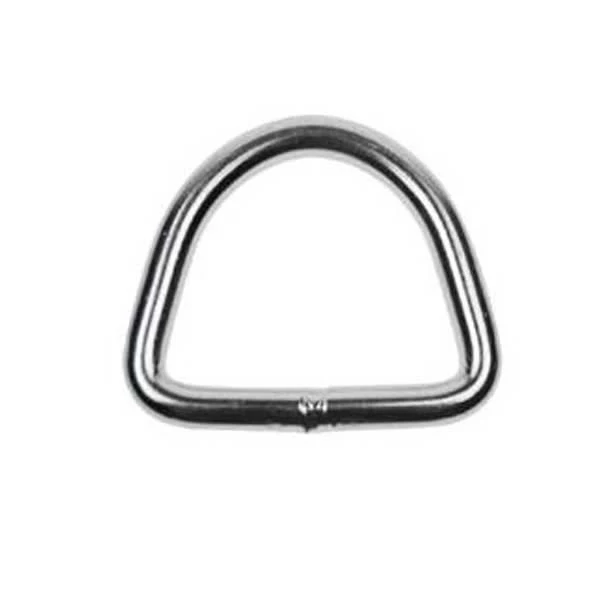 D-Ring - Stainless Steel T304 - 3/16" x 60mm