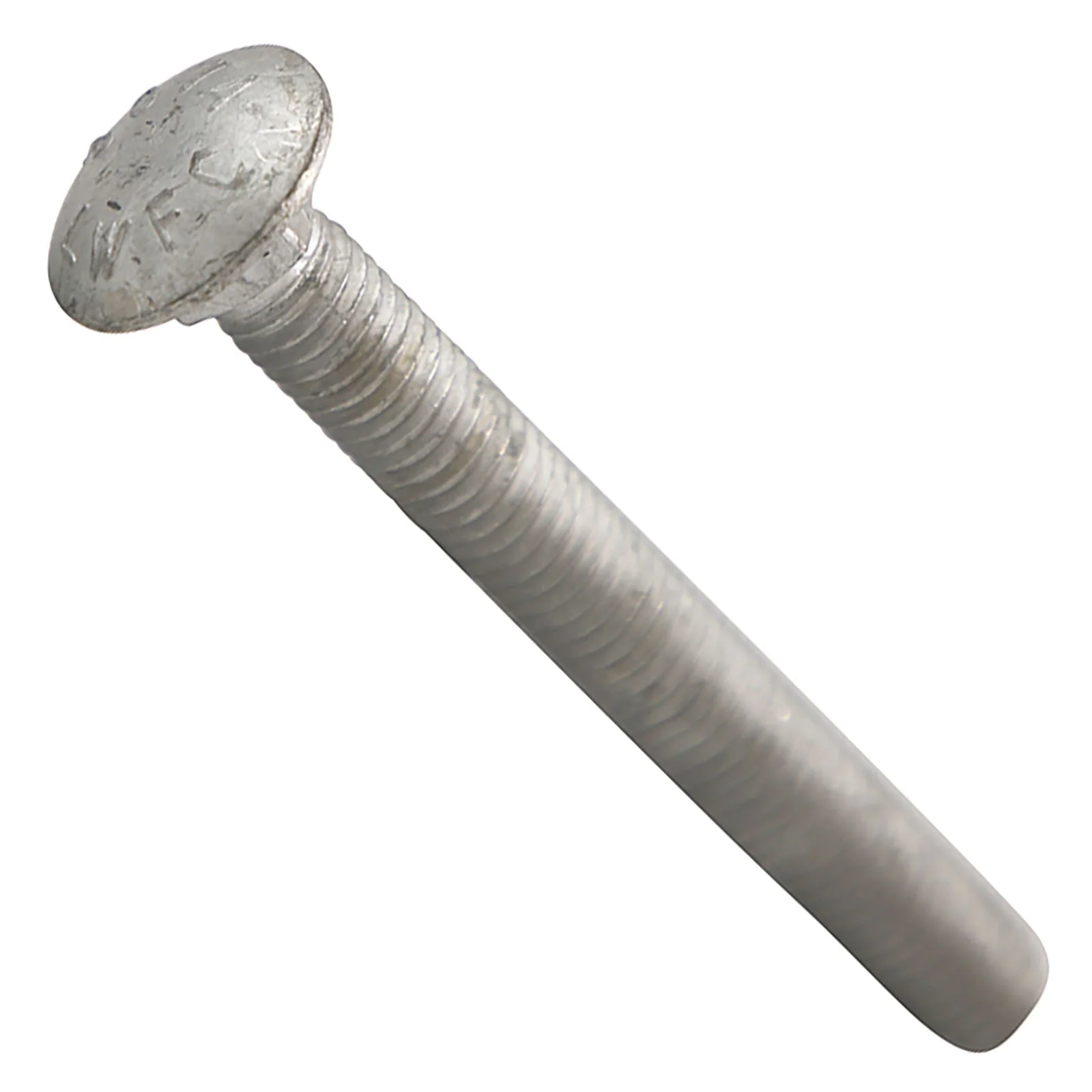 Conquest 1/2" x 4-1/2" A307 Carriage Bolt - Hot Dip Galvanized