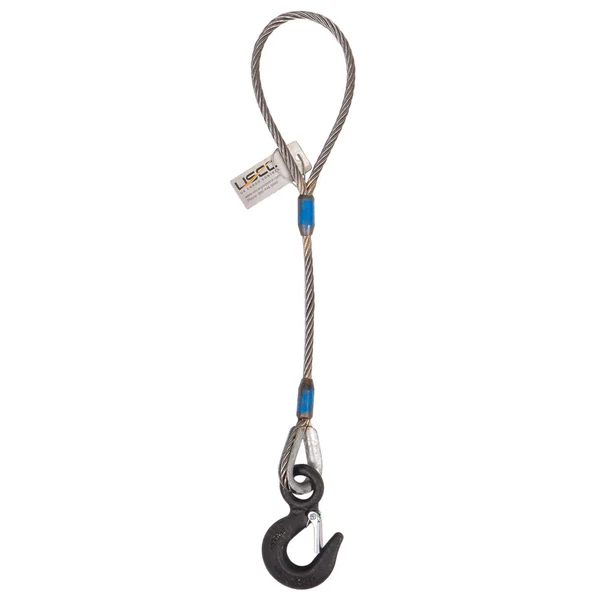 1/2" x 18' Standard Eye & Hook Wire Rope Sling