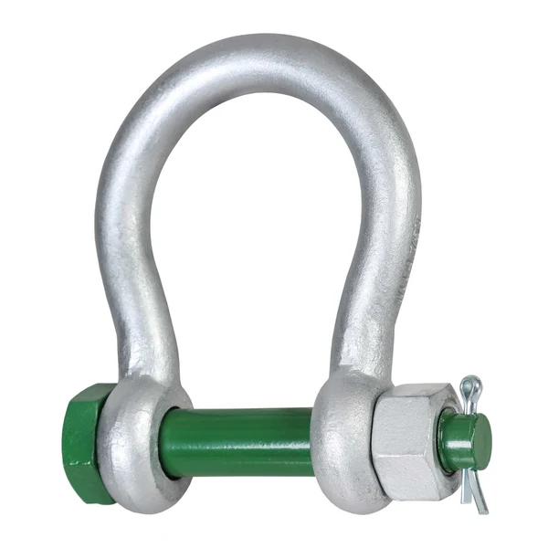 7/8" Van Beest Green Pin® Bolt Type Wide Mouth Towing Shackle | G-4263 - 4.75 Ton