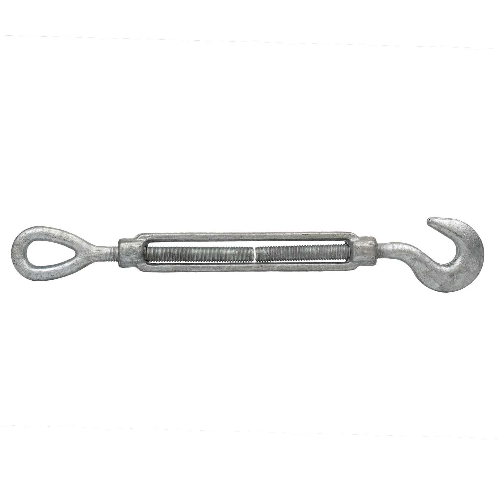 3/4" x 9" Hook & Eye Galvanized Turnbuckle