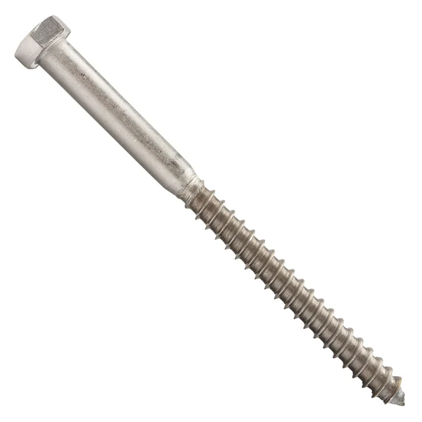 3/8" x 5" Conquest Hex Head Lag Bolt for Wood - 18-8 Stainless Steel