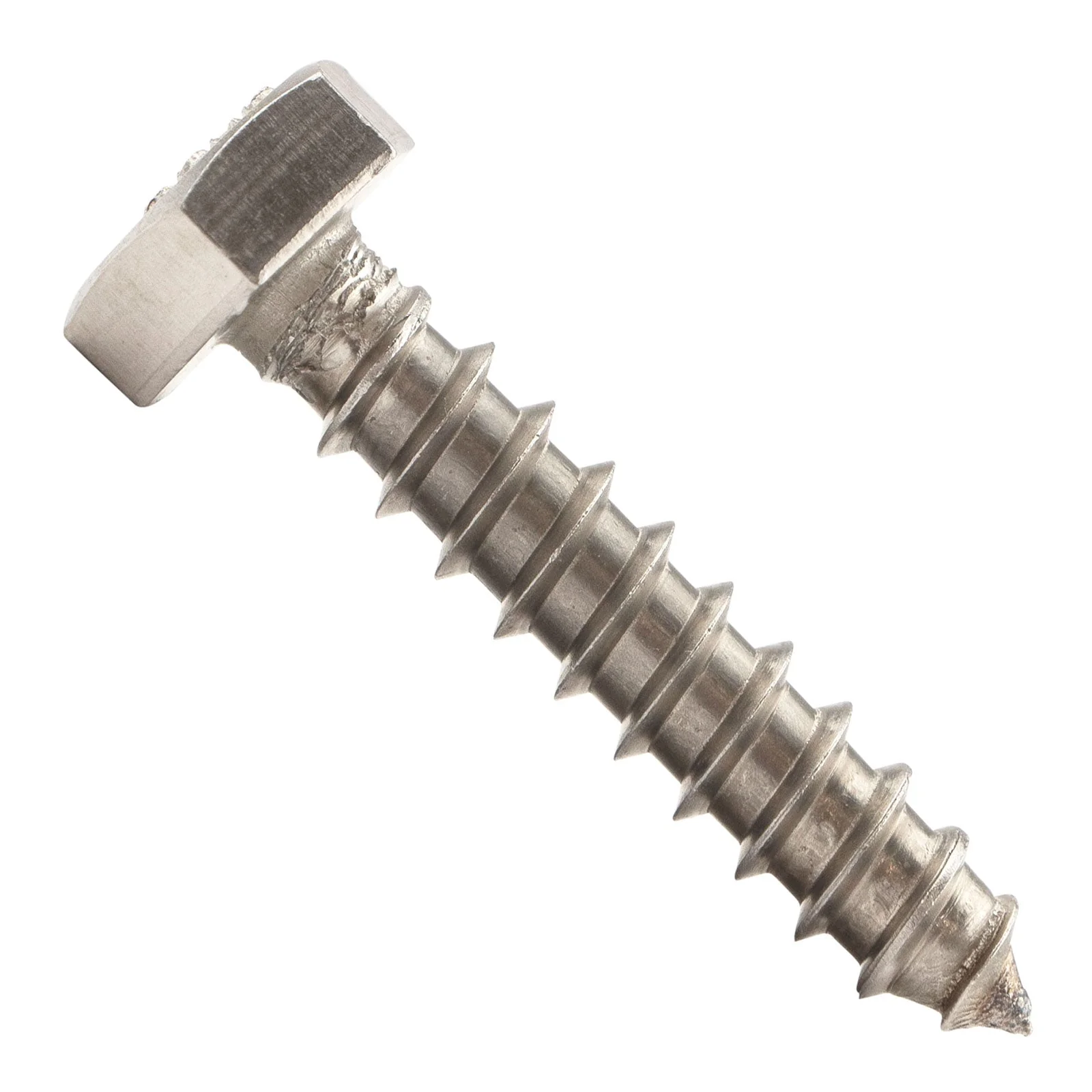 1/4" x 1-1/4" Conquest Hex Head Lag Bolt for Wood - 18-8 Stainless Steel