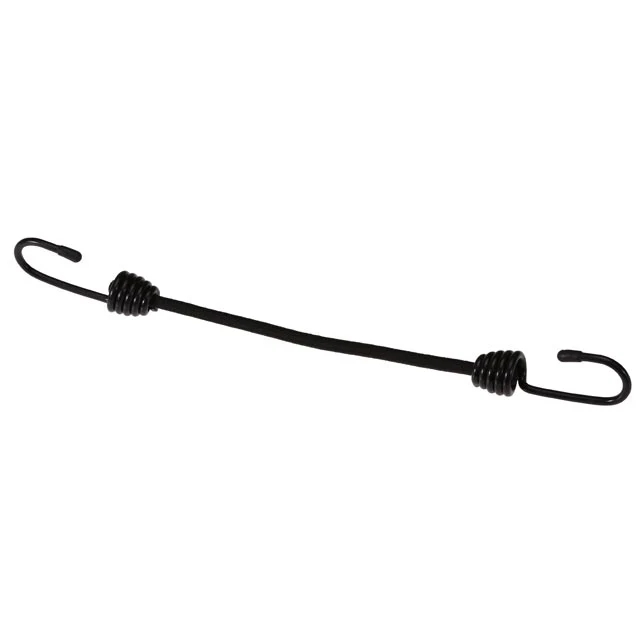 5/16" x 18" Black Bungee Cords (bundle of 10) - 8mm