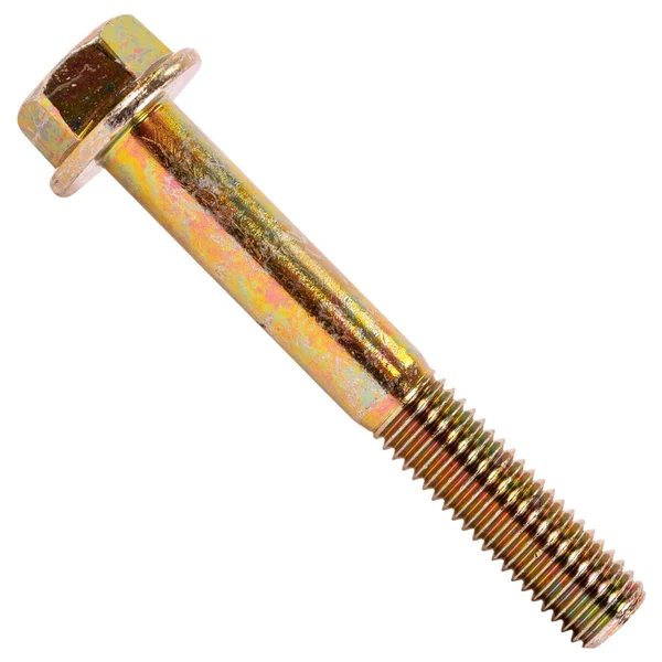 5/8" x 4-1/2" Conquest Grade 8 Non-Serrated Flange Bolt - Zinc Yellow