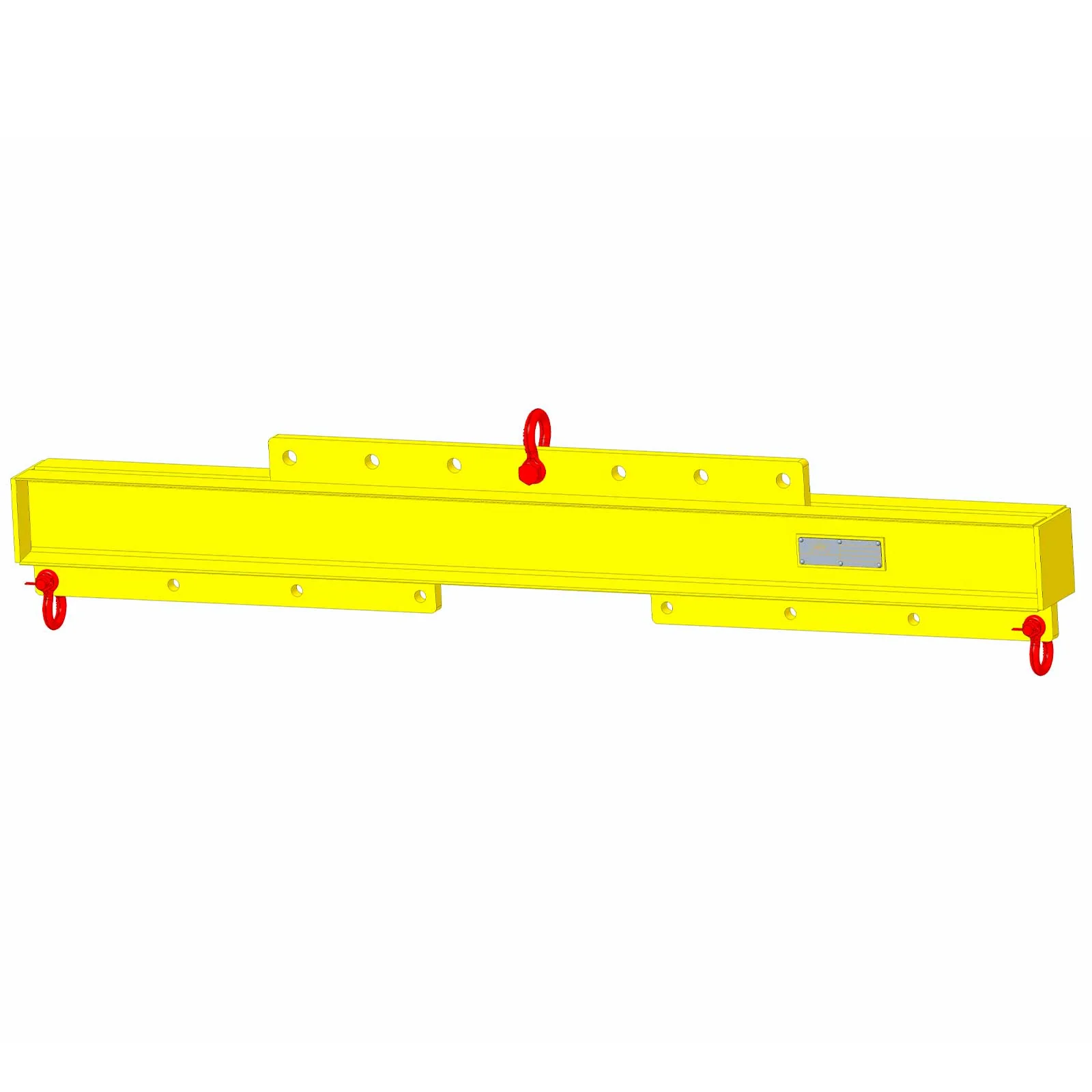 Adjustable Length Economy Lifting Beam -500 lb Capacity - 8' Max Spread