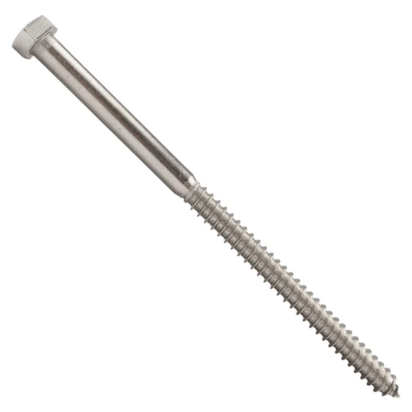 1/2" x 9" Conquest Hex Head Lag Bolt for Wood - 316 Stainless Steel