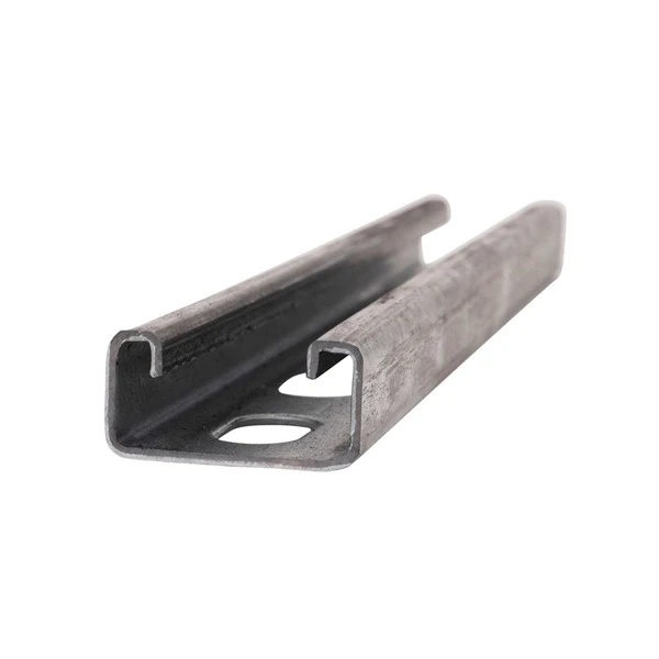 1-5/8" x 13/16" Strut Channel with Short Slots 18" - Pre-Galvanized