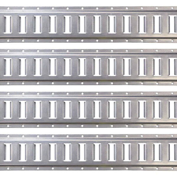 2' Horizontal Galvanized E Track (Box of 4)