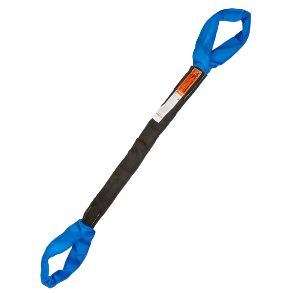8' Domestic Eye & Eye Round Sling - Polyester | 21,200 lbs. Capacity