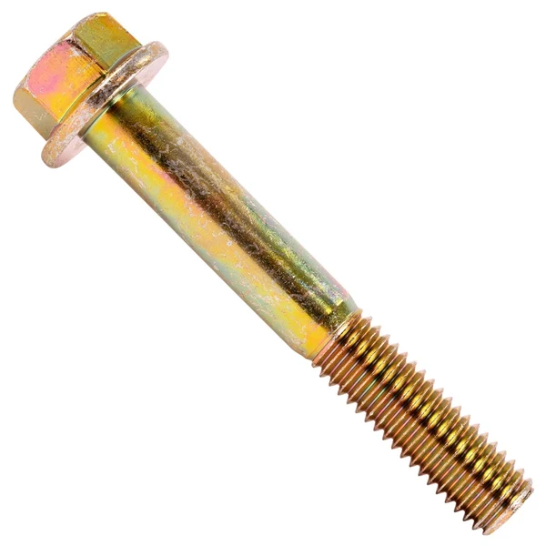 1/2" x 3-1/2" Conquest Grade 8 Non-Serrated Flange Bolt - Zinc Yellow