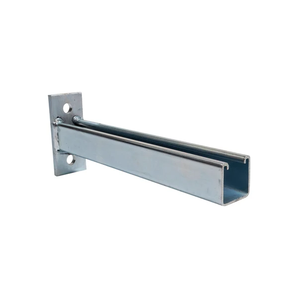 12" Channel Bracket Slot Up - Electro-Galvanized