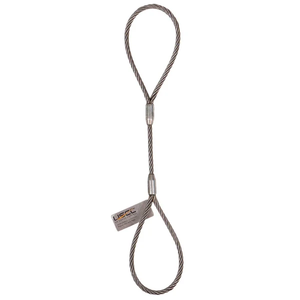 5/16" x 12' Standard Eye Wire Rope Sling